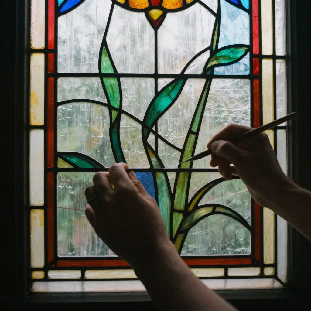 Moderne glas-in-lood ontwerpen